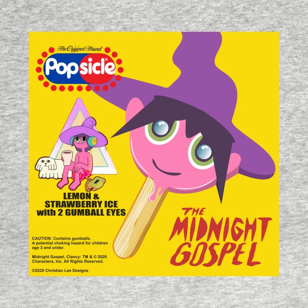 The Midnight Gospel Clancy Pop by Christian Lee Designs